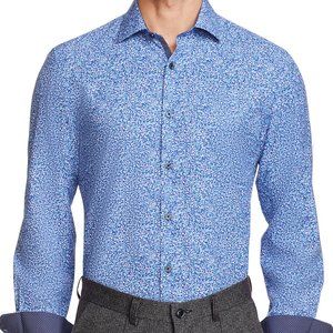Men's Floral Dress Shirt